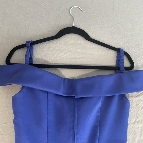 Womens Xscape Cocktail Dress Blue - Picture 5 of 6